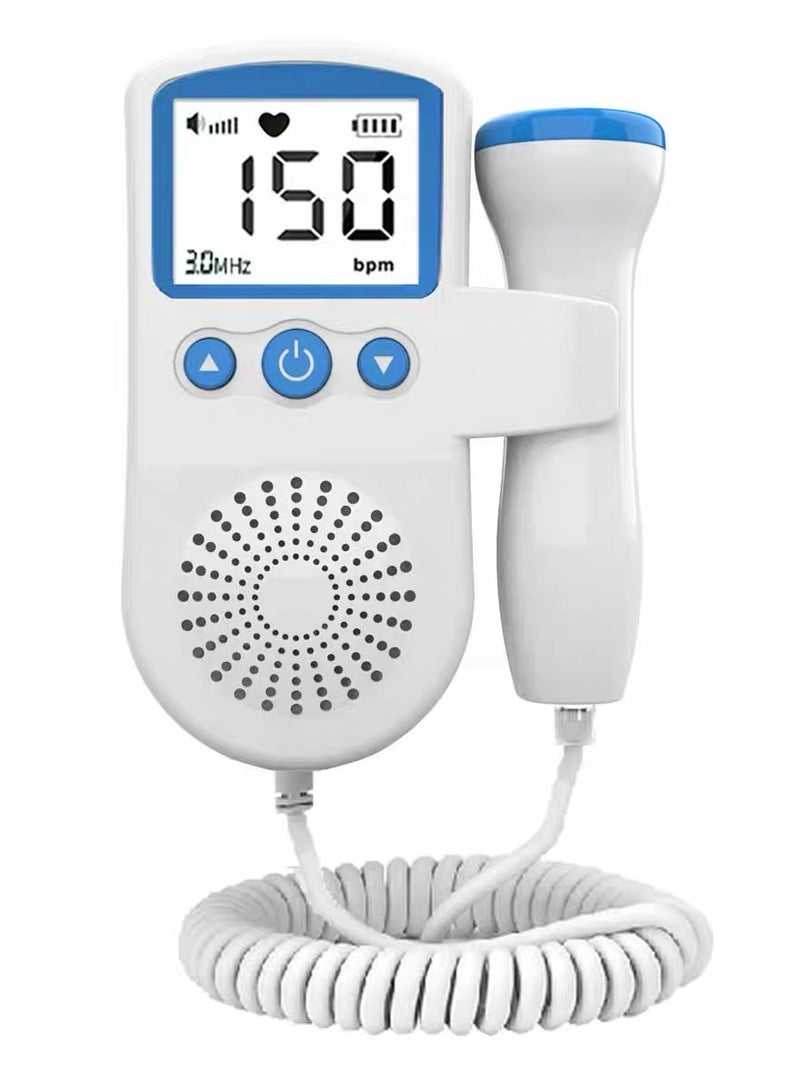 Fetal Doppler Detector， Baby Heart Beat Rate Probe ，Prenatal Monitor Ultrasonic。