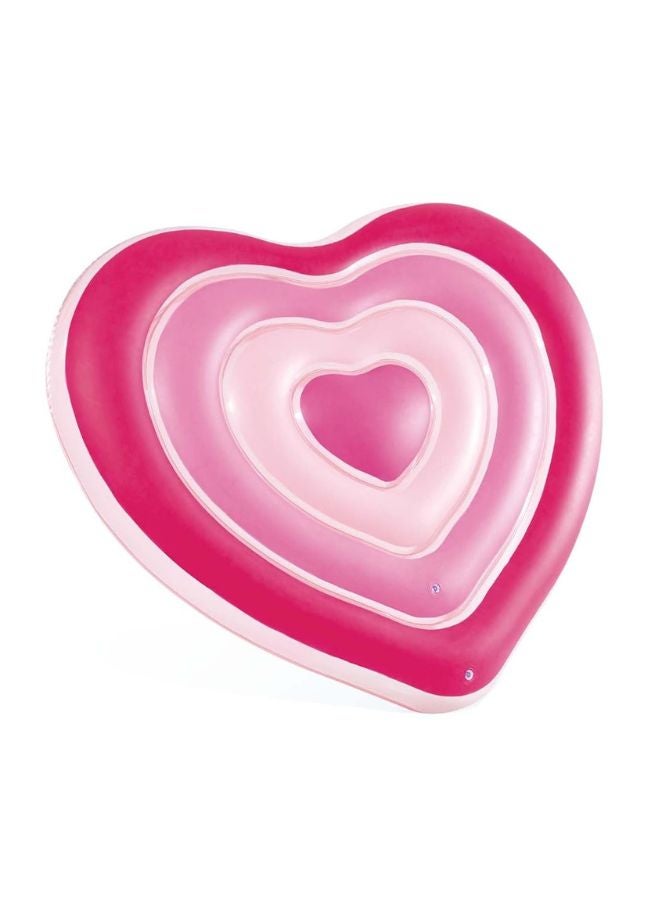 Sweetheart Float, Inflated Size: 1.55 m x 1.35 m x 25 cm