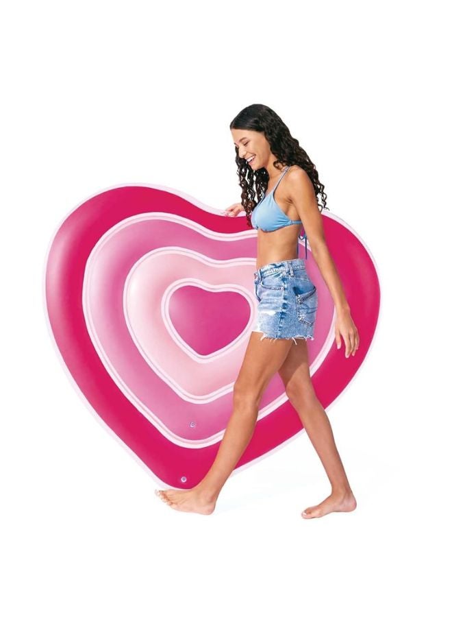 Sweetheart Float, Inflated Size: 1.55 m x 1.35 m x 25 cm