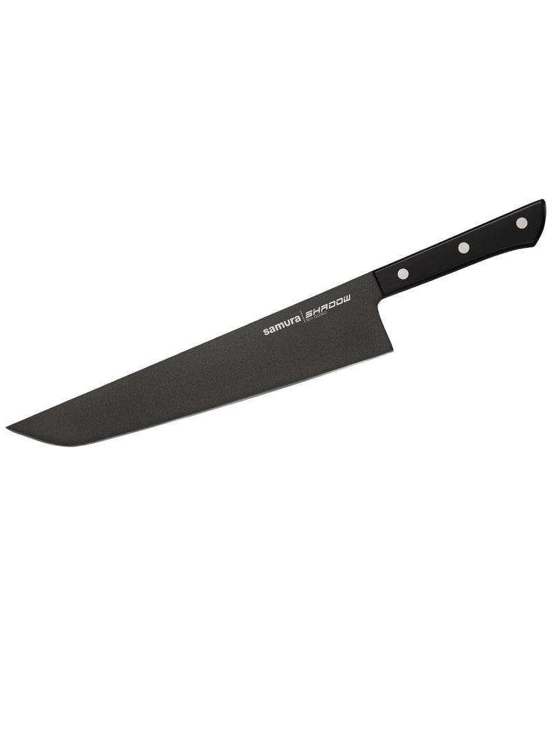 Shadow Hamokiri Knife With Black Non-Stick Coating Specially For Vegitables And Fruits Cutting  Lightweight 10