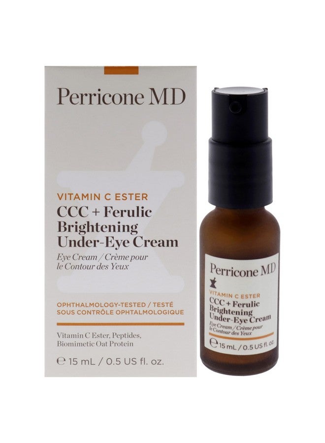 Vitamin C Ester Ccc+ Ferulic Brightening Undereye Cream 0.5 Oz.