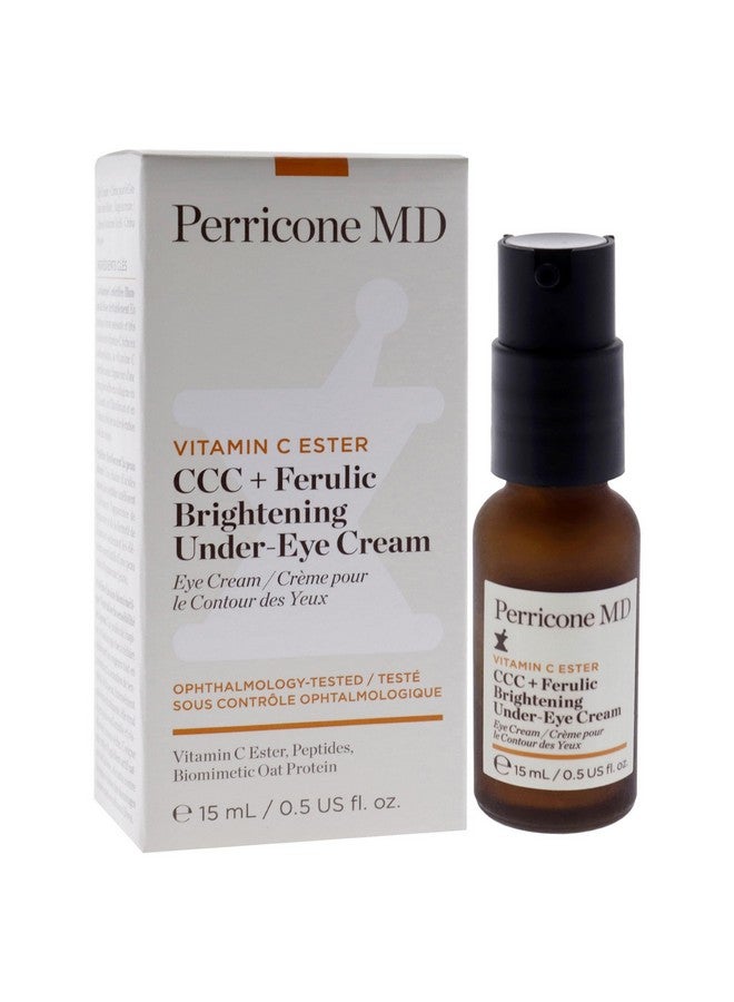 Vitamin C Ester Ccc+ Ferulic Brightening Undereye Cream 0.5 Oz.