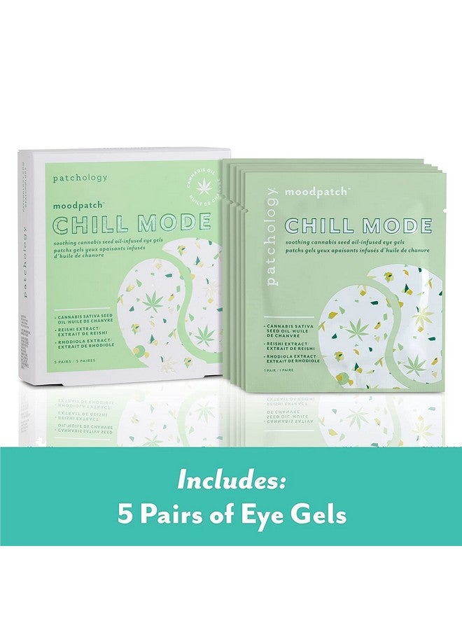 Chill Mode Hydrating Under Eye Patches Under Eye Mask For Dark Circles And Puffy Eyes Care Treatment & Moisturizer Eye Bags Puffiness & Wrinkles Reducer (5 Pairs)