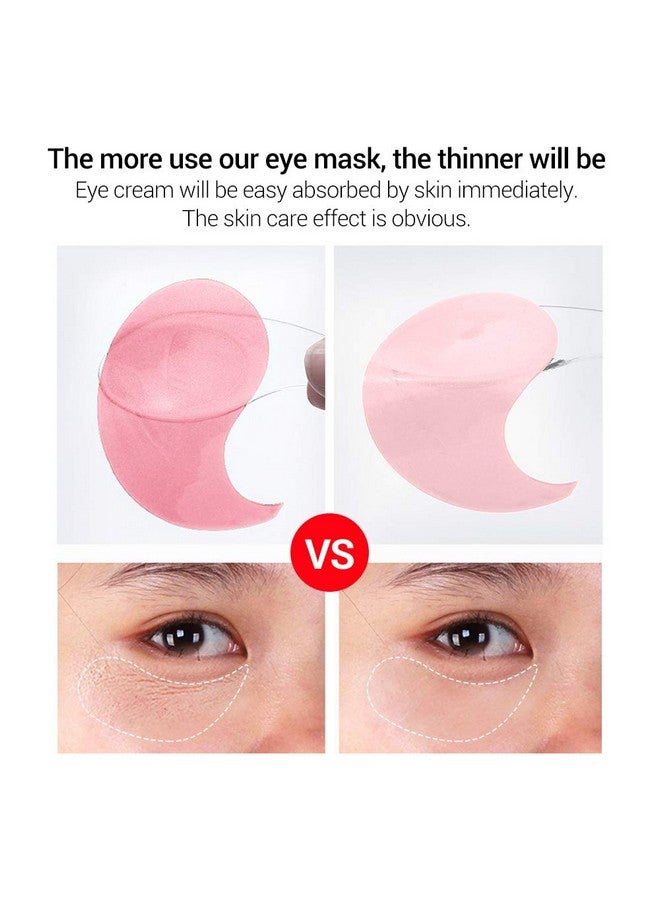 Eye Patches Rose Hydragel Eye Mask Sheet Lady Skin Care Pad Remove Fine Lines Smooth Repair The Eyes Skin Under Eye Gel For Moisturizing And Relieving Firm The Look Of The Eye Area