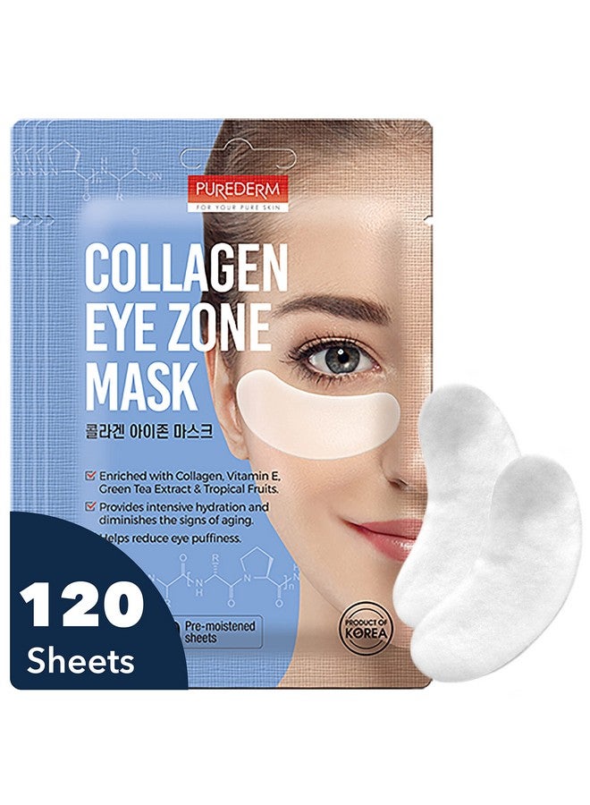 Deluxe Collagen Eye Mask Collagen Pads For Women 4 Pack Of 30 Sheets/Natural Eye Patches With Antiaging And Wrinkle Care Properties/Help Reduce Dark Circles And Puffiness