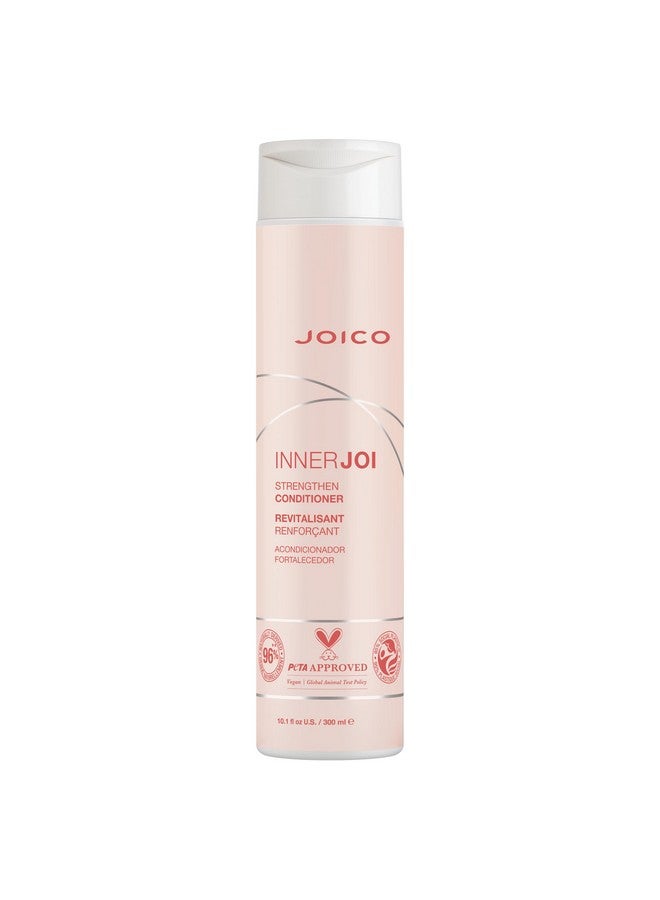 Innerjoi Strengthen Conditioner For Damaged Colortreated Hair Sulfate & Paraben Free Naturallyderived Vegan Formula 10.1 Fl Oz