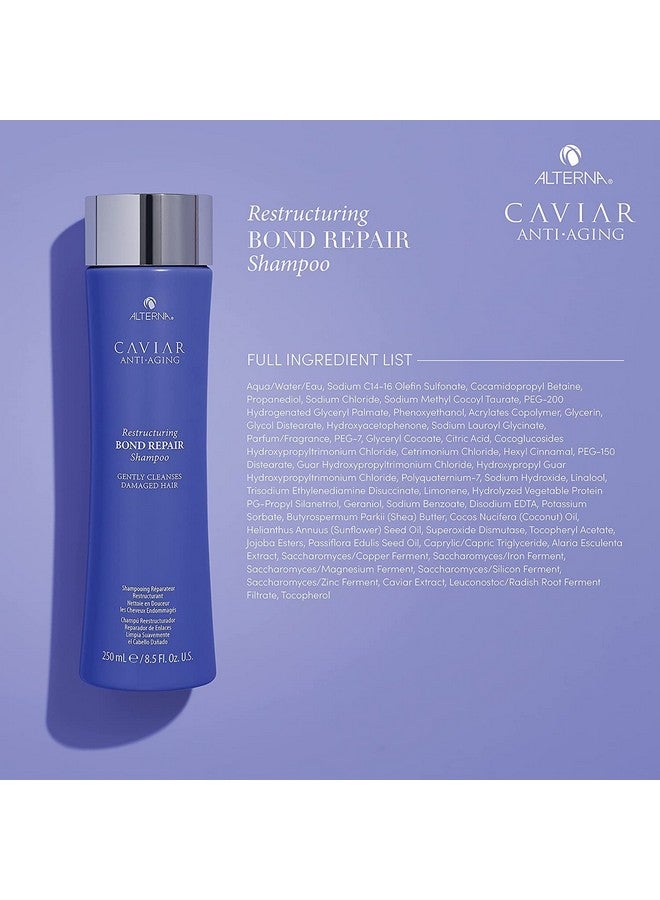 Caviar Antiaging Restructuring Bond Repair Shampoo/ Conditoner Set 8.5 Fl Oz (Pack Of 2)