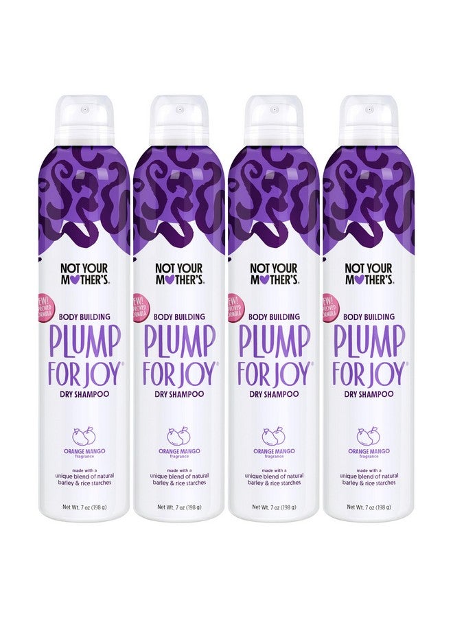 Plump For Joy Dry Shampoo (4Pack) 7 Oz Dry Shampoo Instantly Absorbs Hair Oil While Enhancing Style With Fresh Volume