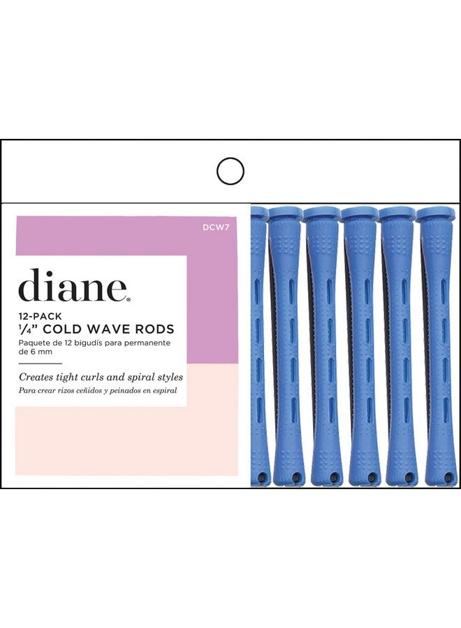 Cold Wave Rods Blue 1/4 Set Of 12