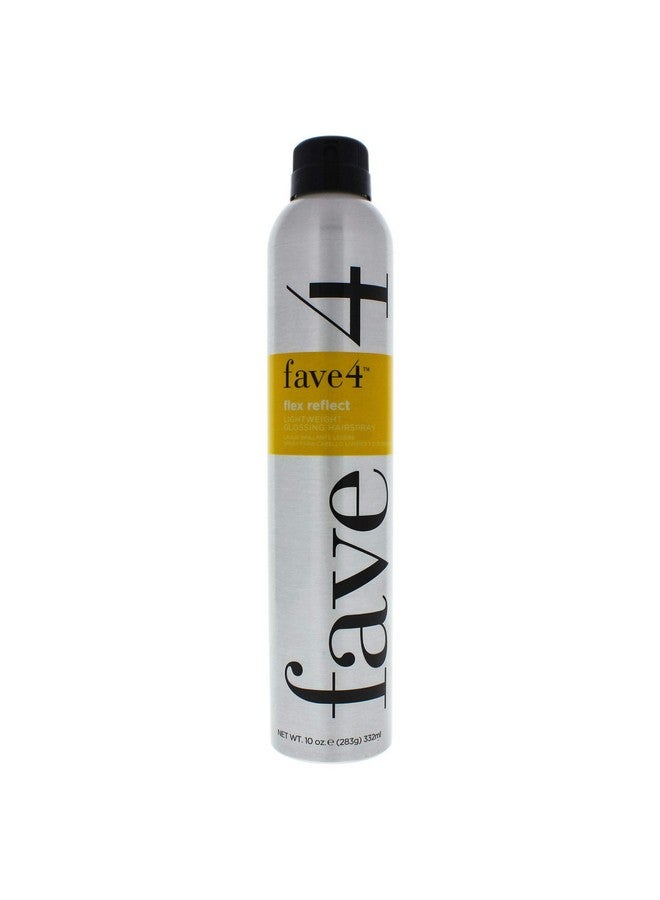 Hair Flex Reflect Hairspray Lightweight Glossing Spray With Light Hold & High Shine 10 0Z