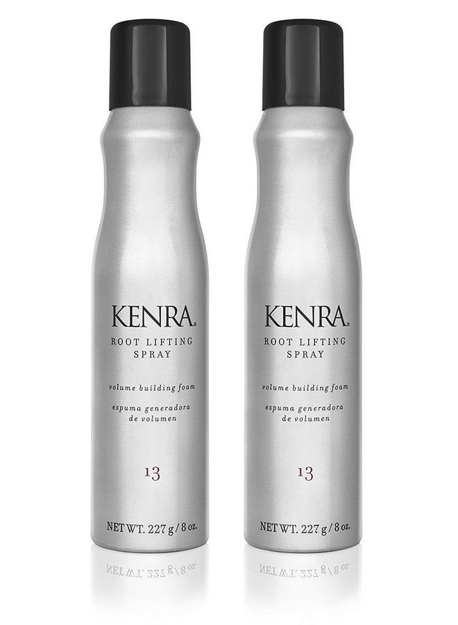 Kenra Root Lifting Spray 13 Volumizing Foam Medium Hold Ultimate Lift & Lasting Style Boosts Hair At The Root Provides Flexible Fullness Without Weight Or Stiffness All Hair Types 8 Oz (2Pack)