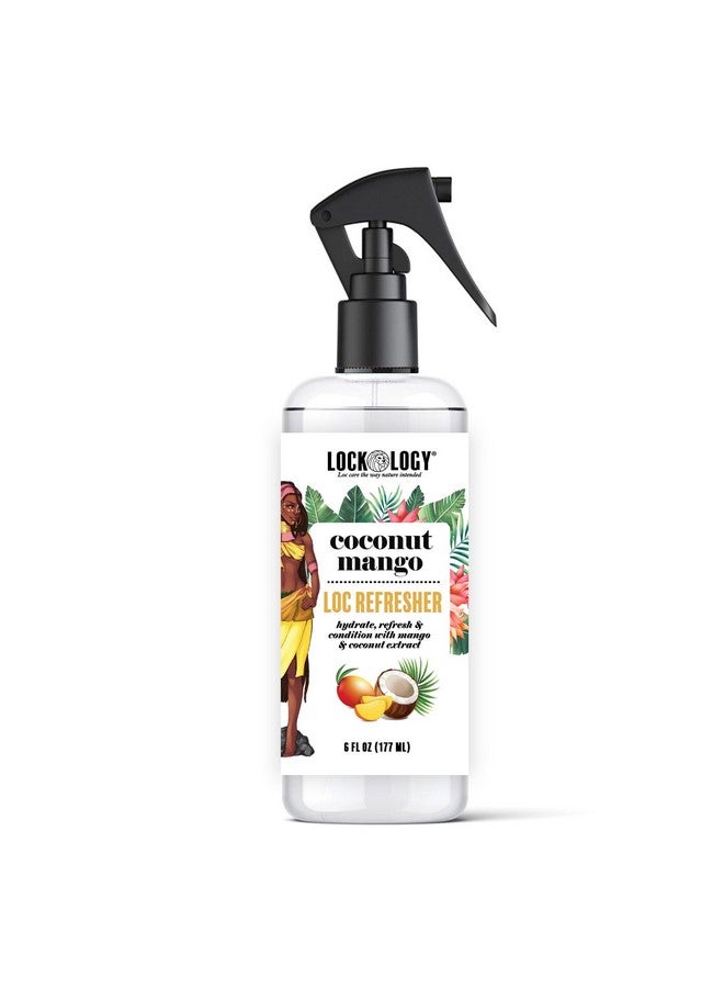 Loc Spray & Loc Moisturizer Spray For Dreads With Coconut & Mango Locs Hair Products Dreadlock Hair Products