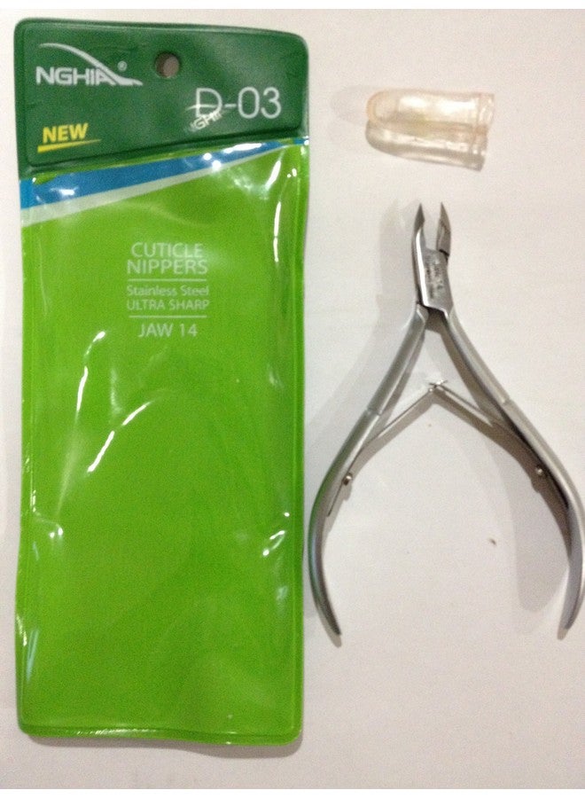 Stainless Steel Cuticle Nipper C04 (Previously D03) Jaw 14