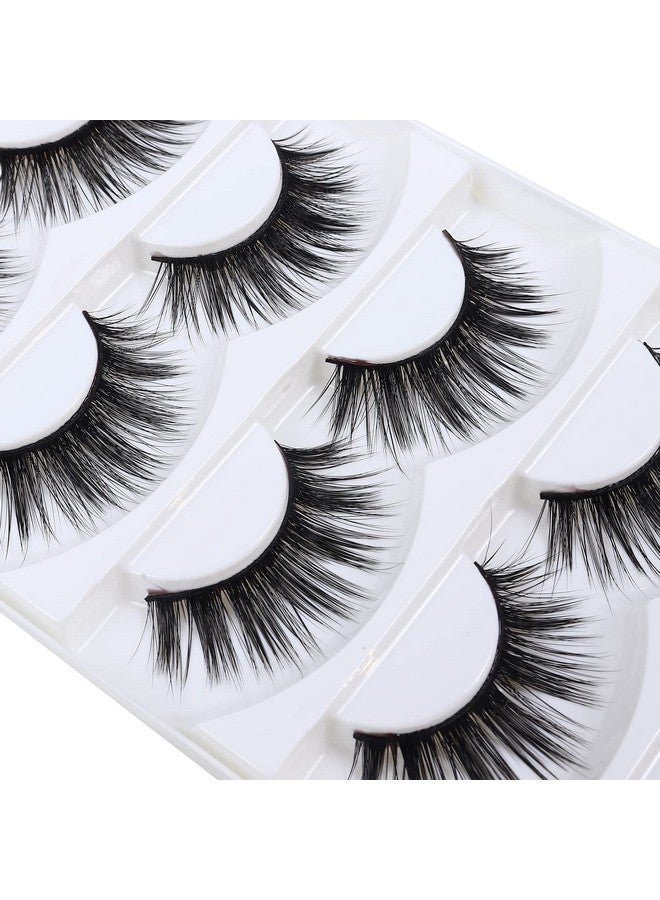 Dramatic False Eyelashes Handmade Long Fake Lashes Pack F27/L (15 Pairs/3 Pack)