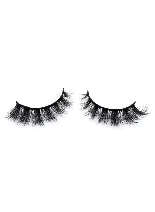 Lashes Short Cat Eye Lashes 13Mm Fluffy False Eyelashes Wispy 7 Pairs 3D Faux Mink Lashes Sf86