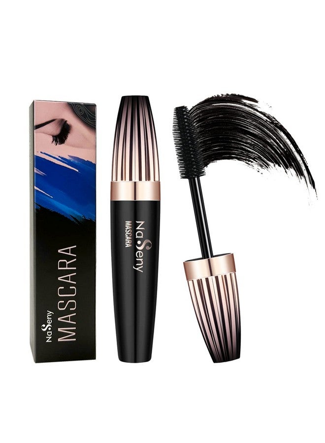 Waterproof Mascara Black Volume And Length4D Silk Fiber Tubing Mascara Lash Extensions Lengthening And Thickening Hypoallergenic Thrive Lash Cosmetics Long Lasting Smudgeproof Non Clumping