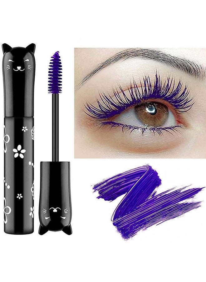 Purple Mascara For Eyelashes Waterproof Volume Length Voluminous Natural Hypoallergenic Colored Best Benefit Volumizing Lengthening Curling Defining Washable Purple Lashes Eyelashes Mascara