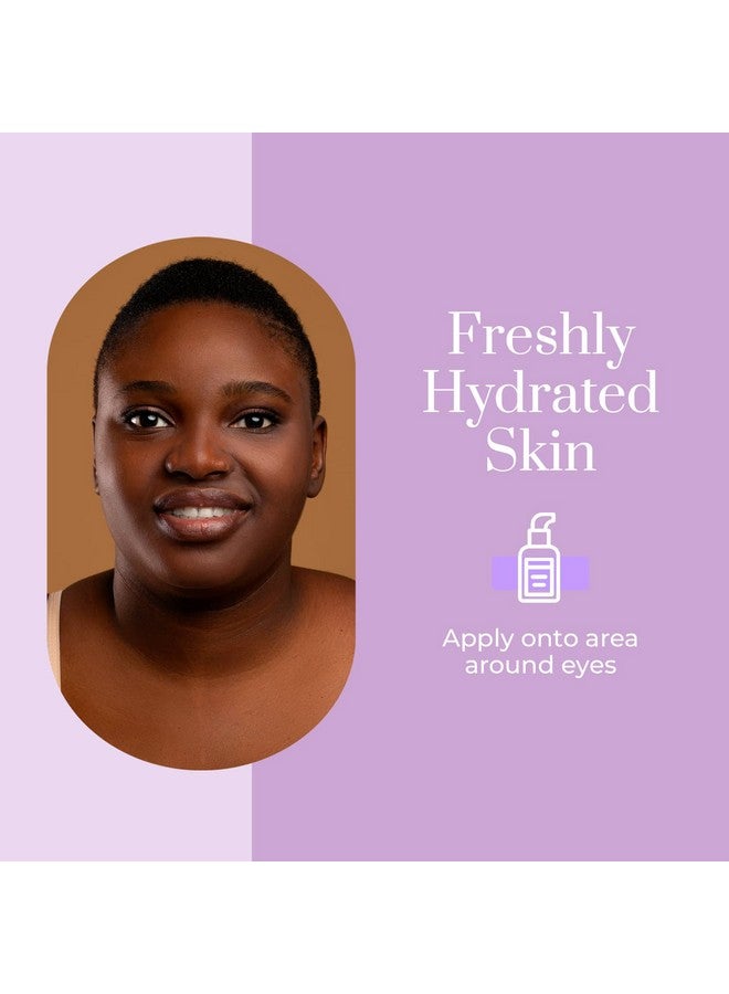 Vitamin C & Hyaluronic Acid Under Eye Serum Reduce Eye Bags Puffiness Dark Circles & Wrinkles Lifting Eye Serum Cruelty Free Korean Skin Care For All Skin Types