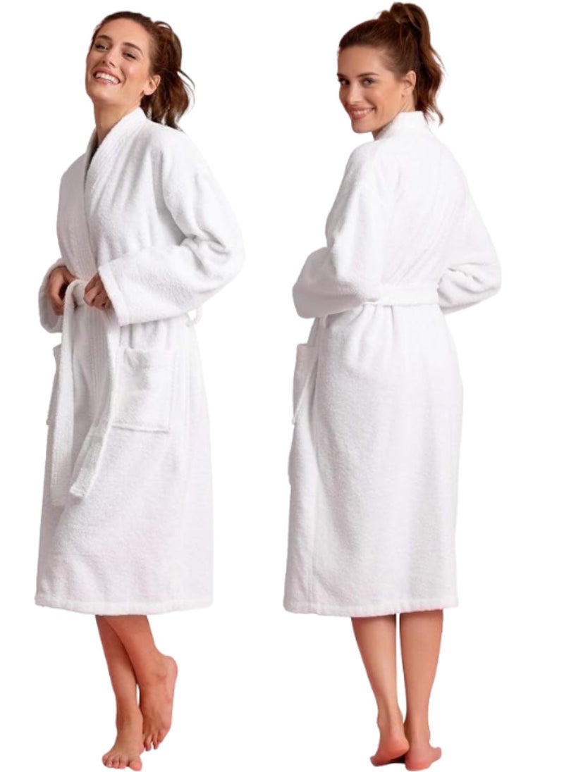 2 Pieces Nightwear Dressing Gowns Bathrobe Free Size