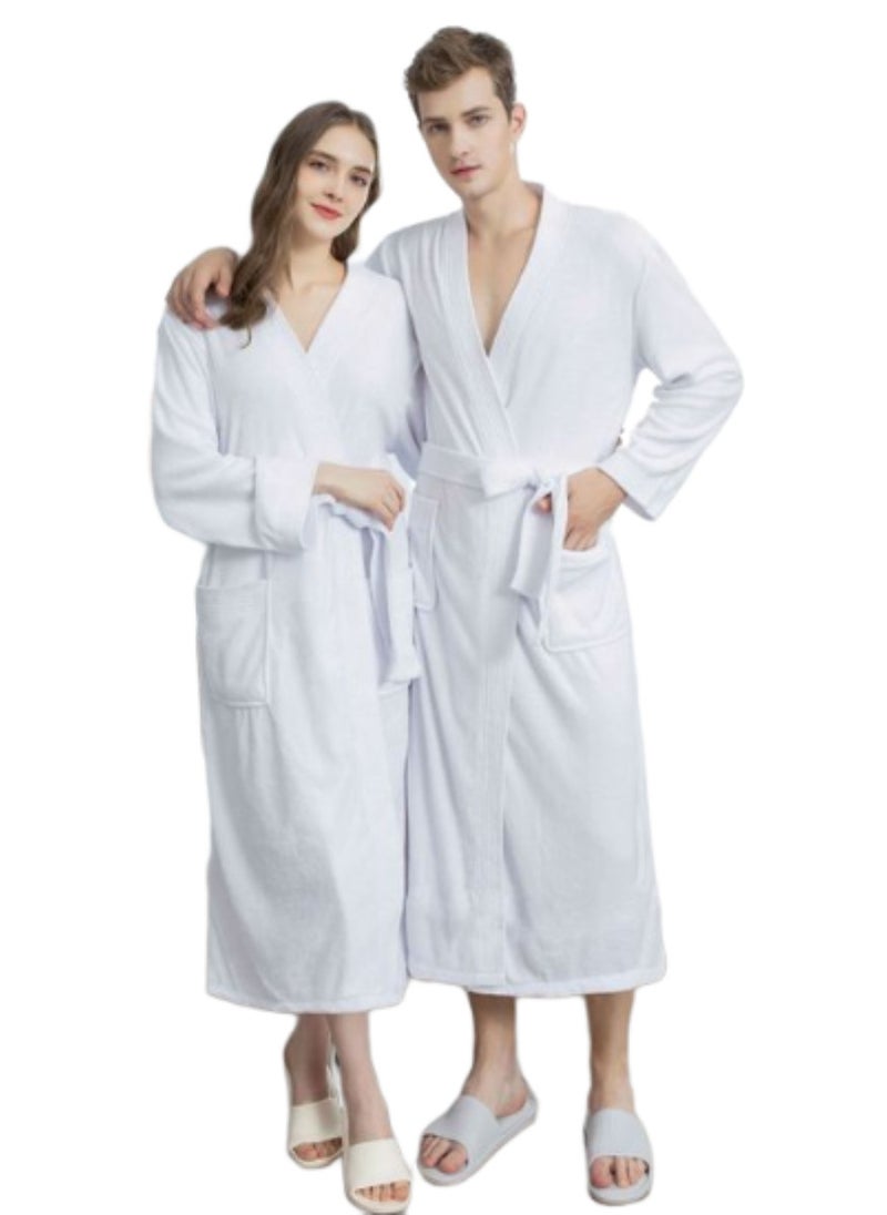 2 Pieces Luxury Suite Terry Bath Robe