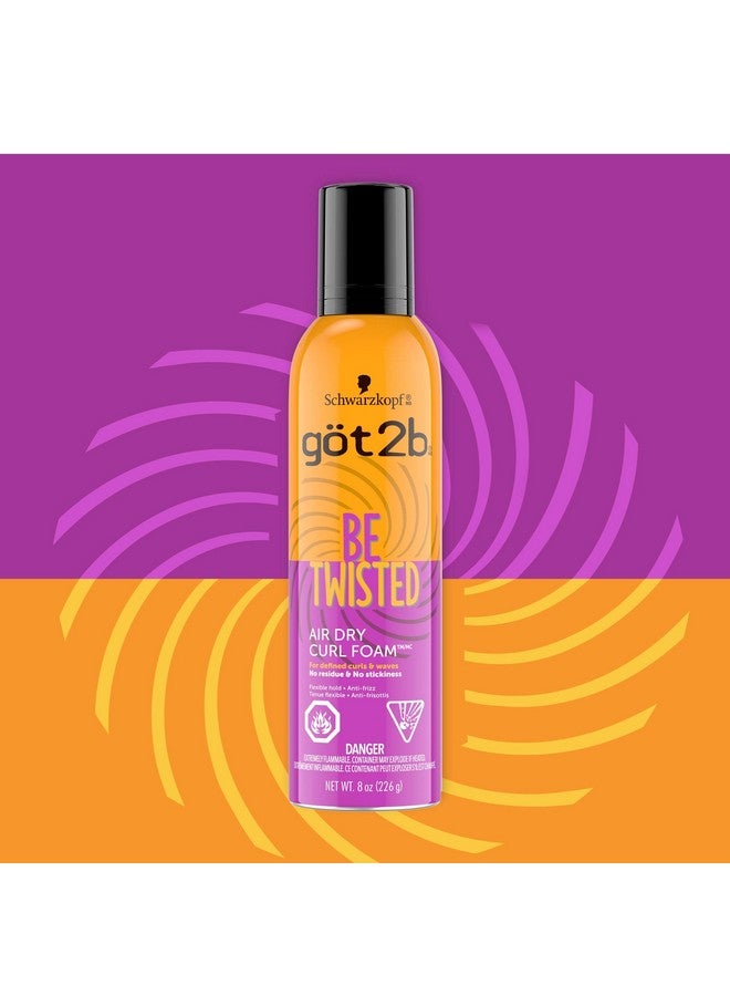 Be Twisted Air Dry Curl Foam 8 Oz