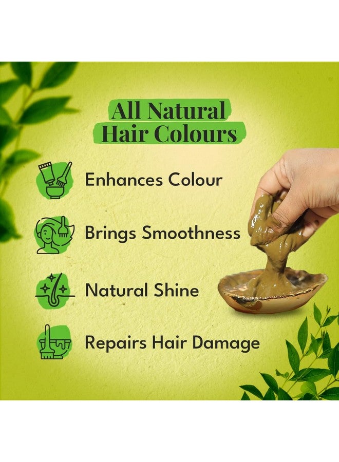 Natural Colours For Black Hair Henna Powder Indigo Powder Hair Pack) Long Lasting Natural Hair