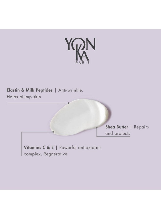 Yonka Elastine Nuit Antiwrinkle Night Cream (50Ml) Anti Aging Facial Moisturizer And Eye Cream Soften Fine Lines And Wrinkles With Vitamin C And Elastin Peptides Parabenfree