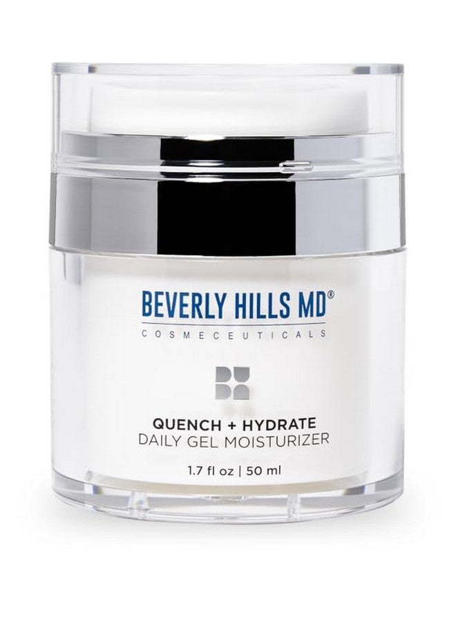 Quench + Hydrate Daily Gel Moisturizer Visibly Smooth Plump Hydrate Face & Neck For Wrinkles Sagging Skin Smoothing & Reenergizing Visibly Reduce Signs Of Aging W/Niacinamide