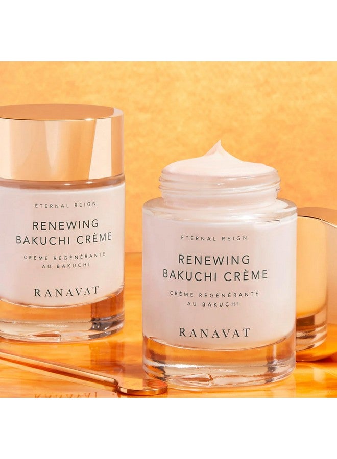 Ranavat Eternal Reign Renewing Bakuchi Crème 12 Hour Facial Moisturizer Daily Face Cream For Dry Skin Boost Skin Barrier Function With Lotus Flower Bakuchi Ashwagandha (1.7 Oz)