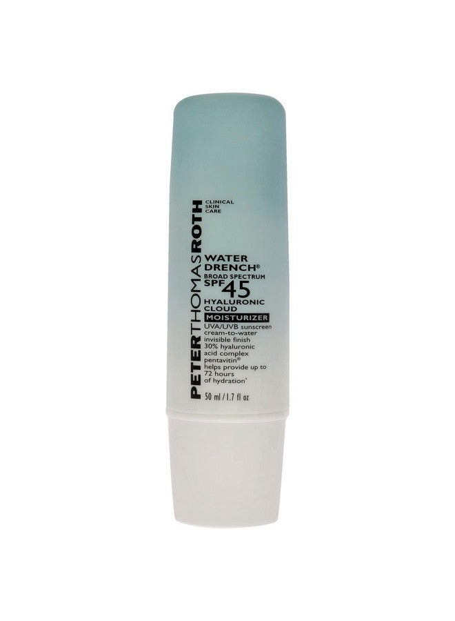 Water Drench Broad Spectrum Spf 45 Hyaluronic Cloud Moisturizer Spf Moisturizer For Face Lightweight Sunscreen For Face