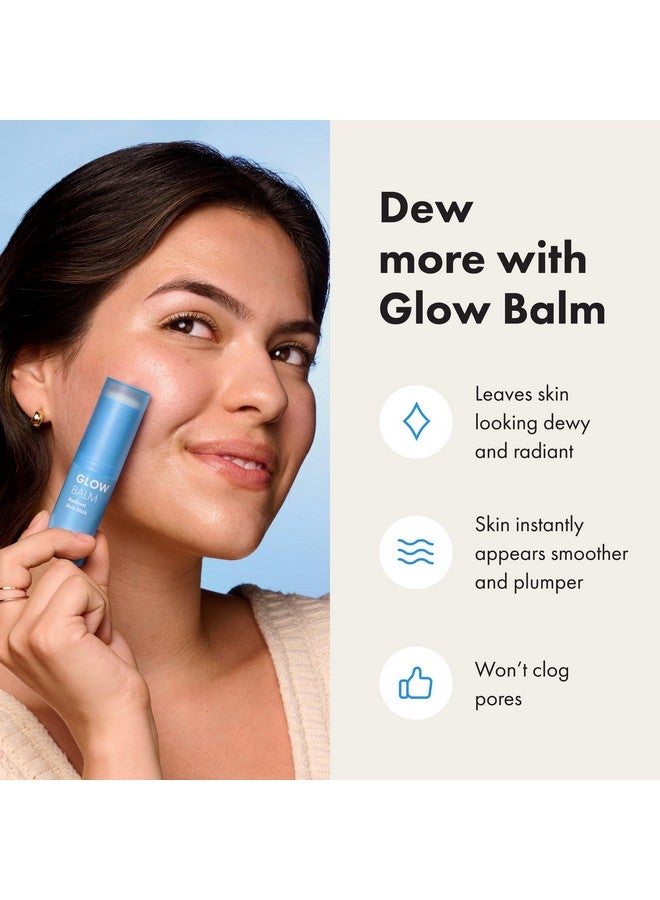 Glow Balm Radiant Skin Stick Instantly Gives Skin A Glowy Finish For Dewy And Radiant Looking Skin Suitable For Acneprone Skin Won’T Clog Pores (0.4 Oz)