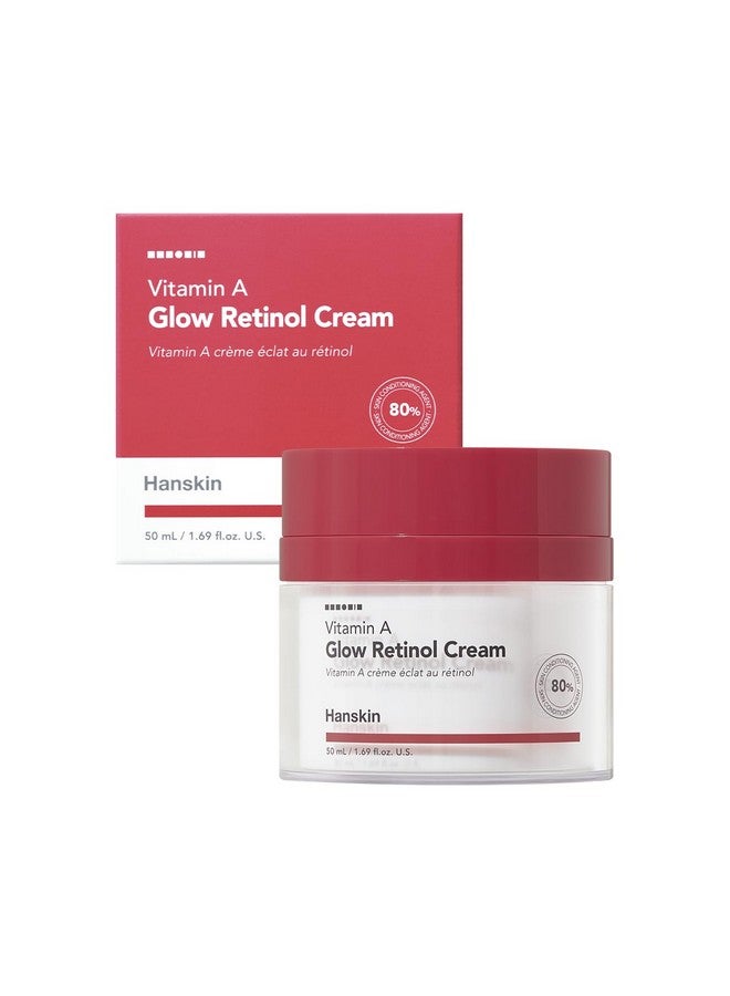 Retinol Facial Cream Repair Fine Lines & Wrinkle Anti Aging Moisturizing Cream For Smoothing Firming Revitalizing Radiant Glow Skin Korean Skincare 50Ml/1.69 Fl Oz