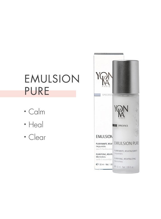 Specifics Emulsion Pure Purifiante & Regenerante Purifying And Regenerating Emulsion (1.7 Ounce / 50 Milliliter) Face Treatment For Acneprone Skin Types