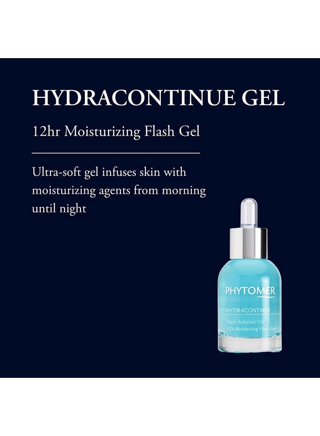 Hydracontinue Face Moisturizing Gel 12 Hour Hydrating Face Moisturizer Gel Immediate & Long Lasting Skin Hydration Refreshing Restoring Face Moisturizer For Dry Skin 30Ml