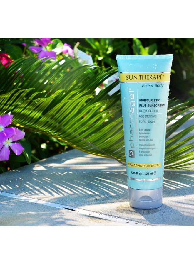 Sun Therape Face & Body Moisturizer With Broad Spectrum Spf 35 4.25 Ounce