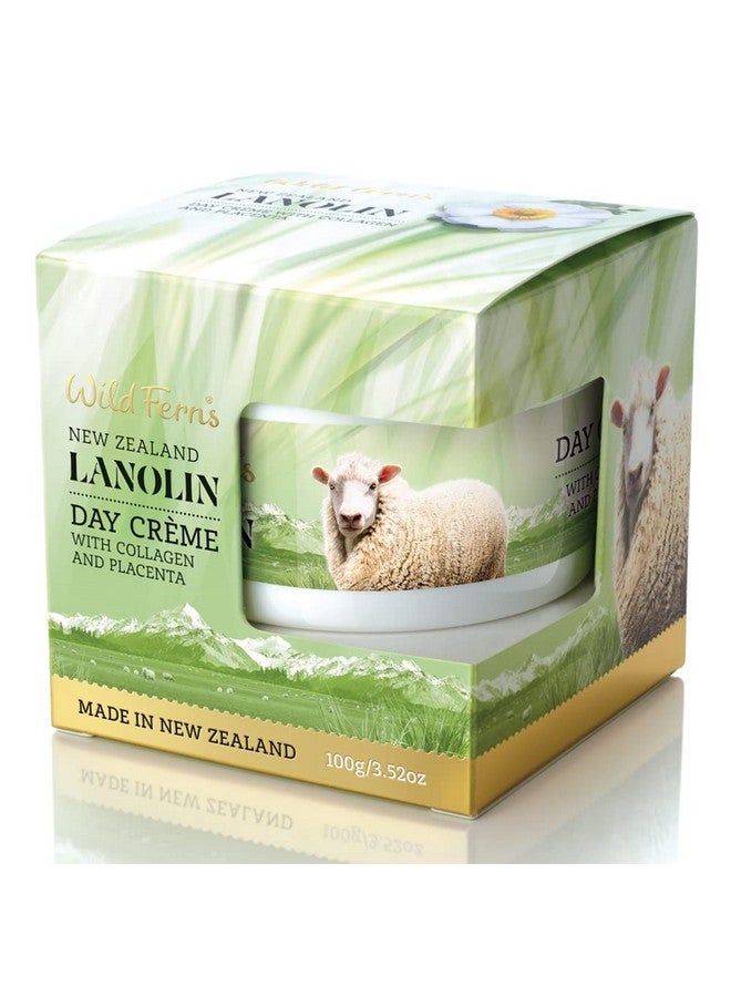 Lanolin Day Crème With Collagen And Placenta 98% Natural 100 Grams