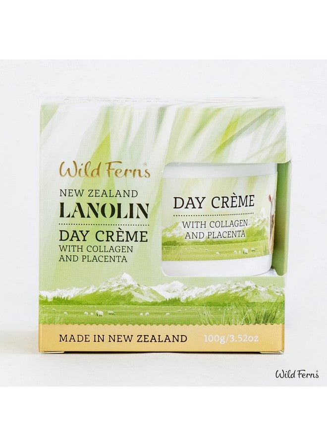 Lanolin Day Crème With Collagen And Placenta 98% Natural 100 Grams