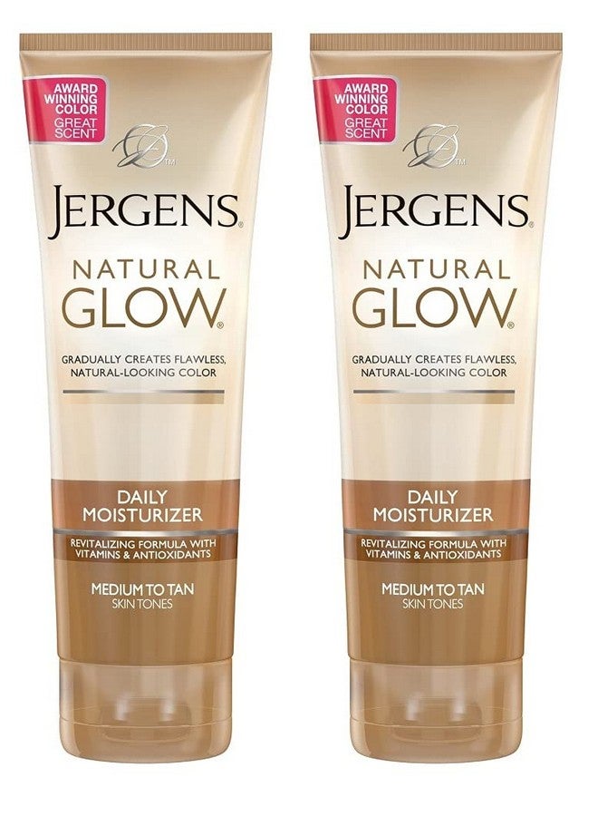 Jergens Nat Glw Med/Tan Size 7.5Z Jergens Natural Glow Daily Moisturizer For Medium/Tan Skin (2 Pack)