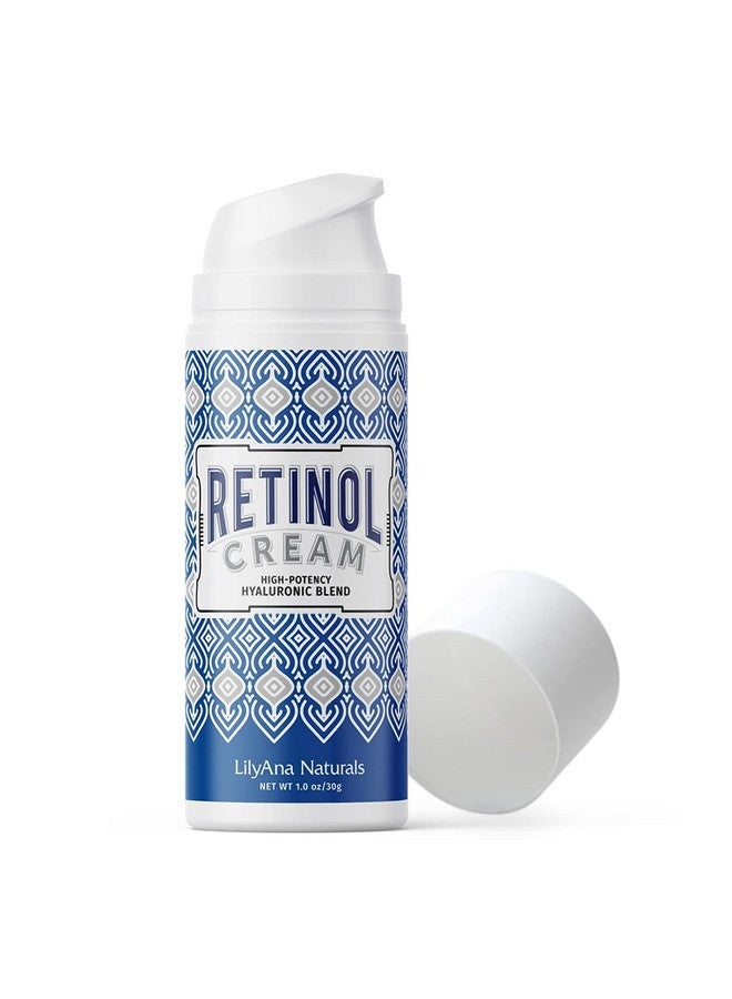 Retinol Face Cream Anti Aging Moisturizer Wrinkle Reducer Made In Usa 1Oz