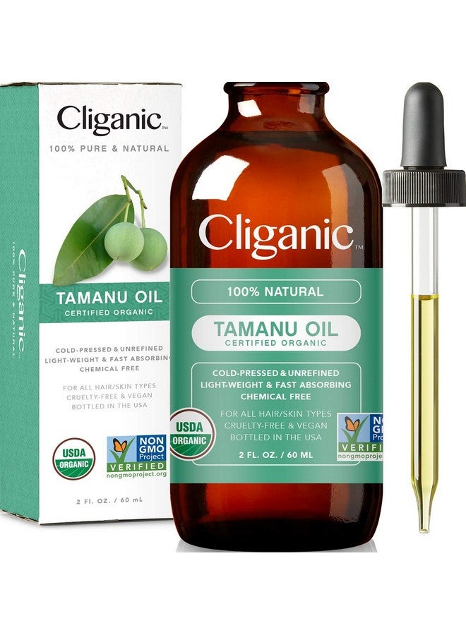 Usda Organic Tamanu Oil 100% Pure For Face Hair & Skin Natural Cold Pressed Unrefined Hexanefree