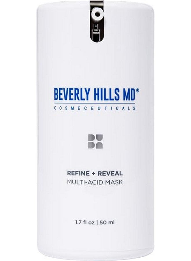 Refine + Reveal Multiacid Mask For Aging Skin Antiwrinkle Exfoliating Formula For Smooth Skin Target Dark Spots Large Pores W/Glycolic Lactic Mandelic Salicylic Azelaic Acid