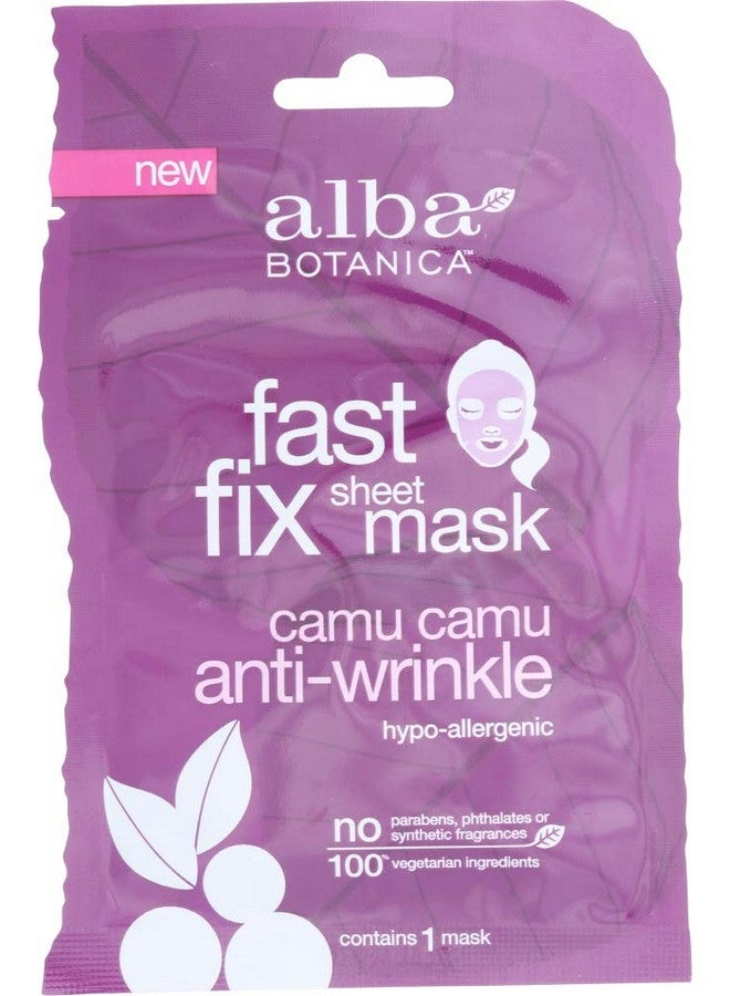 Fast Fix Sheet Mask Camu Antiwrinkle 1 Ounce