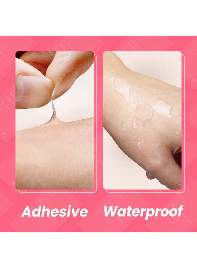 Hydrocolloid Blemish Pimple Zit Patches(180Pcs/2Size) Invisible Ultra Thin Spot Cover Stickers For Face And Skin Strong Waterproof And Adhesive Overnight Veganfriendly