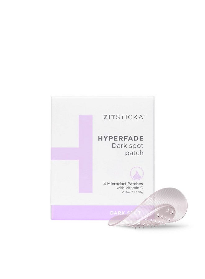 Hyperfade Microdart Acne Patch For Face 4 Pack Patches To Fade Postzit Dark Spot Deep Blemish & Early Stage Pimple Lighten & Brighten Skin Treatment