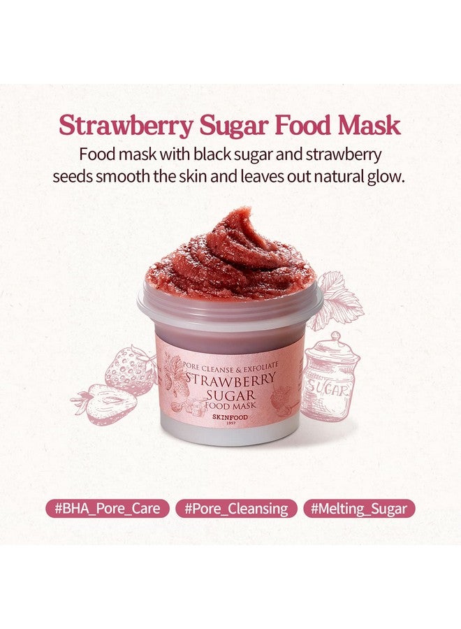 Strawberry Sugar Food Mask 4.23 Oz (120 G) Skinfood