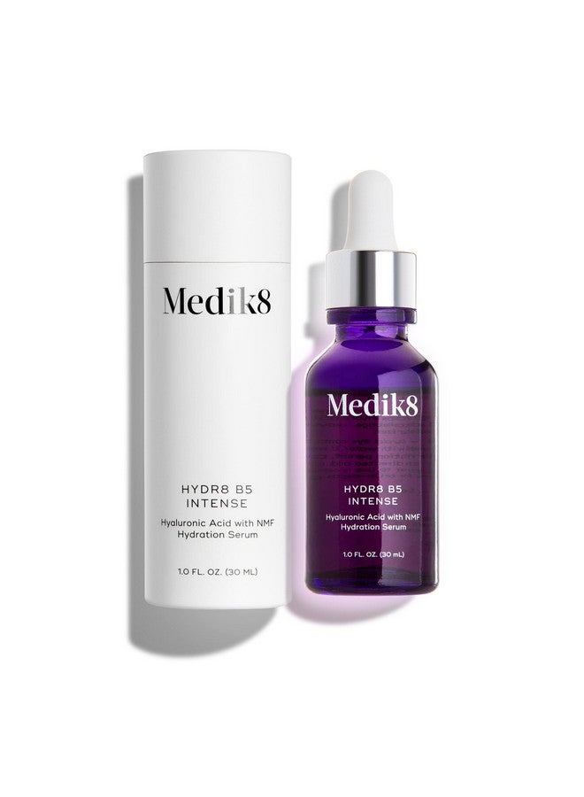 Hydr8 B5 Intense Intensive Hydration Hyaluronic Acid Serum Moisture Boosting Skin Smoothing And Brightening Treatment To Target Fine Lines And Wrinkles Antioxidant Infused 1.0 Oz