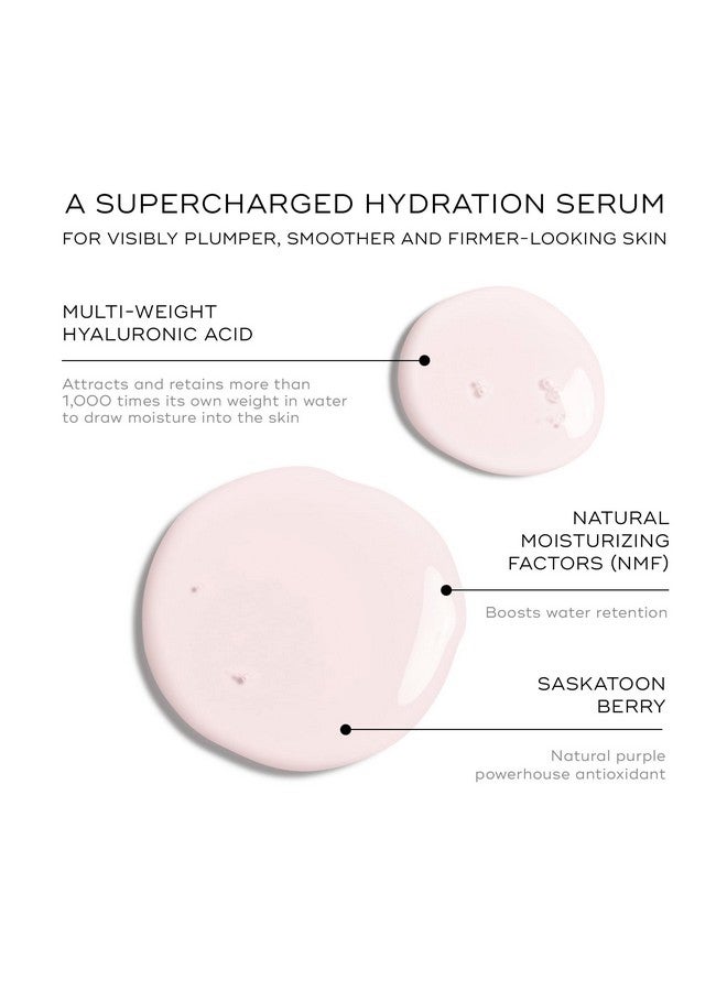 Hydr8 B5 Intense Intensive Hydration Hyaluronic Acid Serum Moisture Boosting Skin Smoothing And Brightening Treatment To Target Fine Lines And Wrinkles Antioxidant Infused 1.0 Oz