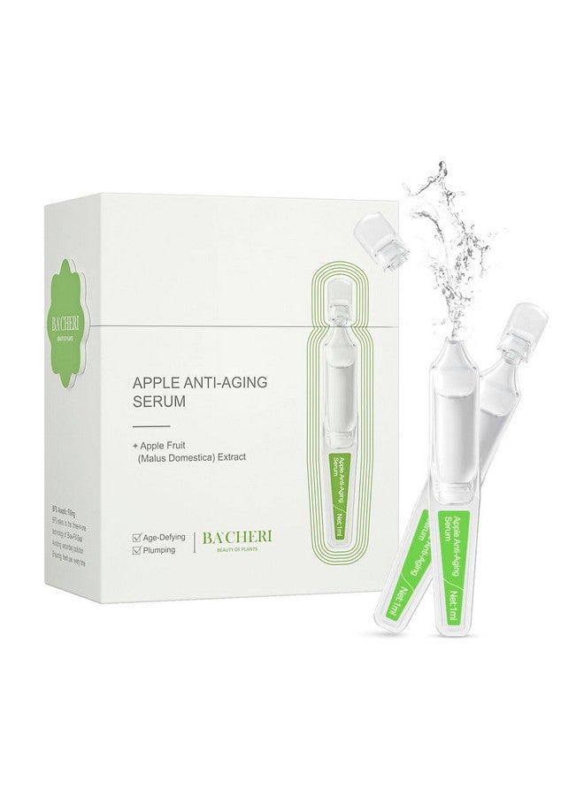 Anti Aging Face Ampoule With Apple Stem Cells Serum For Wrinkle Reduction And Skin Rejuvenation Hydrating Facial Serum With Fruit Stem Cell Extract 15 Pcs/Box