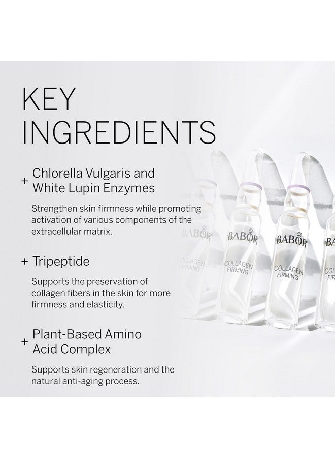 Collagen Firming Ampoule Concentrate Collagen Skincare Capsule Anti Aging Serum Increase Elasticity Firming And Lifting 7 Day Treatment