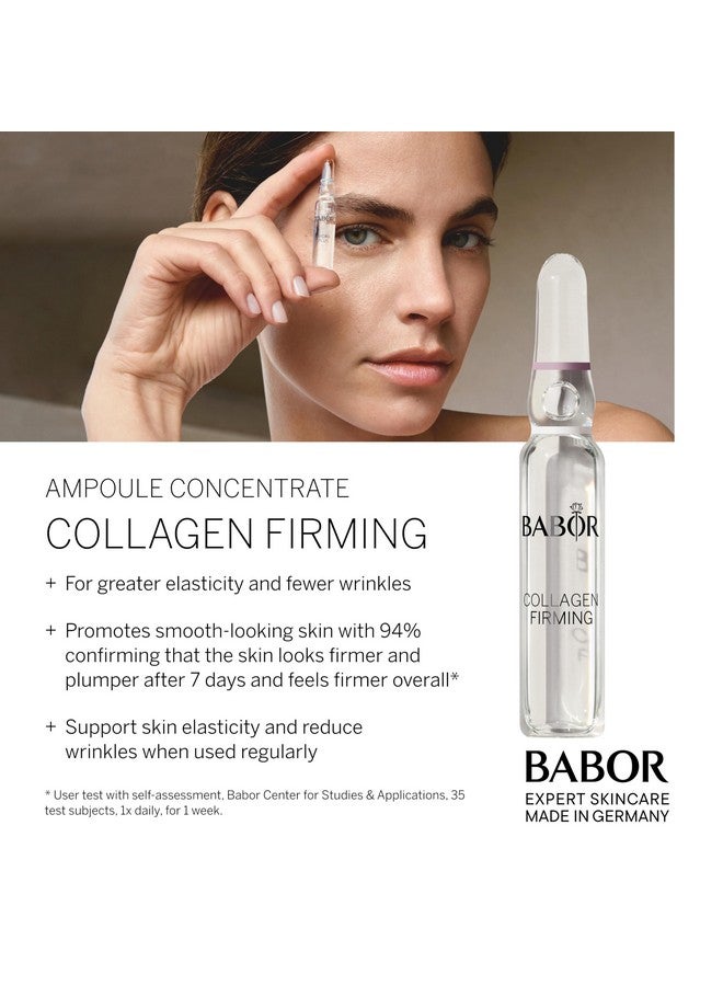 Collagen Firming Ampoule Concentrate Collagen Skincare Capsule Anti Aging Serum Increase Elasticity Firming And Lifting 7 Day Treatment